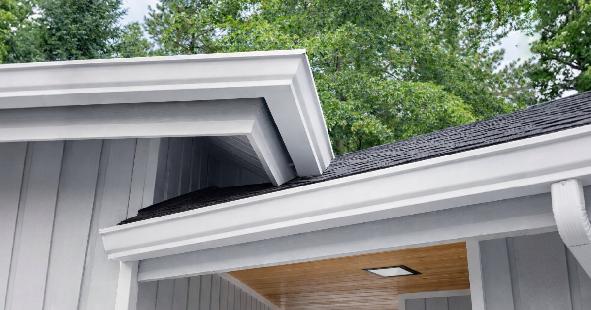 Beautiful North Idaho home with new seamless gutters installed by Gutter Works Plus